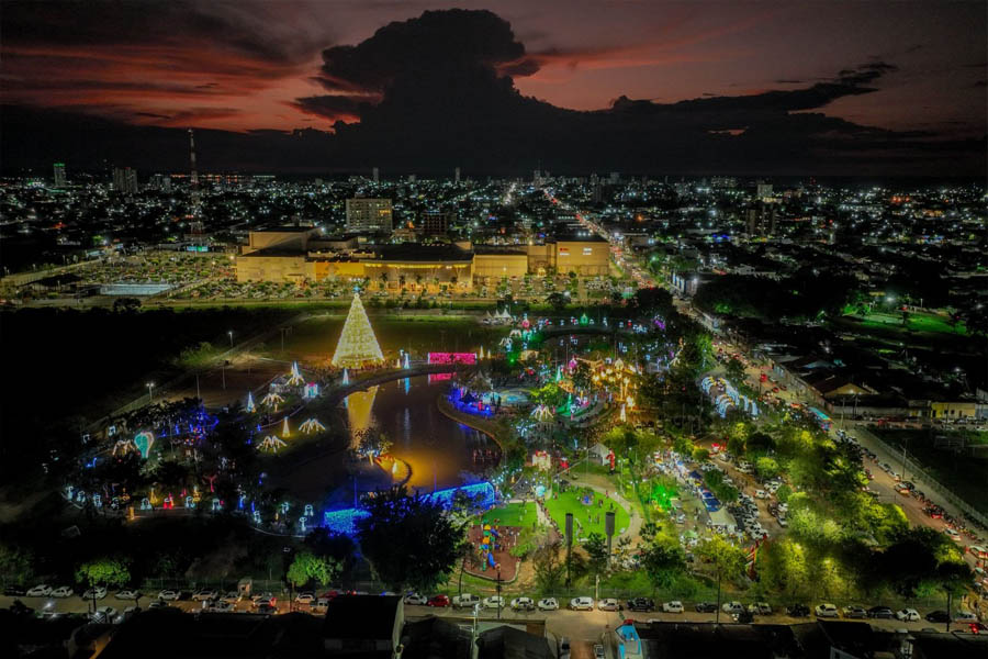 Natal Porto Luz 2022 encanta população de Porto Velho - News Rondônia