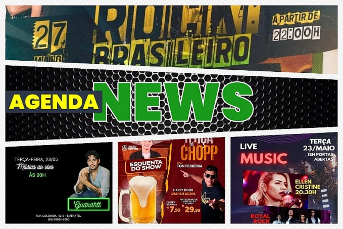Agenda News: Veja a melhor programação para o feriado, por Renata Camurça - News Rondônia