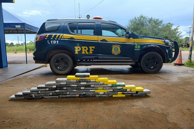 Em Porto Velho, PRF apreende quase 48 Kg de cloridrato de cocaína - News Rondônia