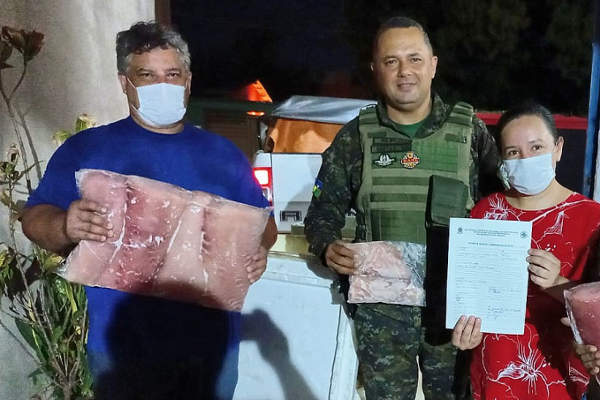 BPA apreende peixes proveniente de pesca proibida - News Rondônia