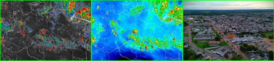 Nuvens, tempo abafado e quente serão combinações perfeitas para as chuvas - News Rondônia