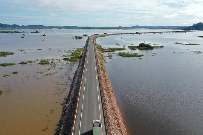 Governo Federal aponta obra de alteamento na BR-364 realizada pela Usina Jirau como destaque em obras de infraestrutura - News Rondônia