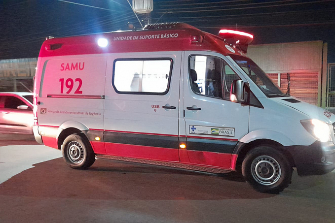 URGENTE: Motociclista atropela cachorro e sofre fratura exposta em queda na zona sul - News Rondônia