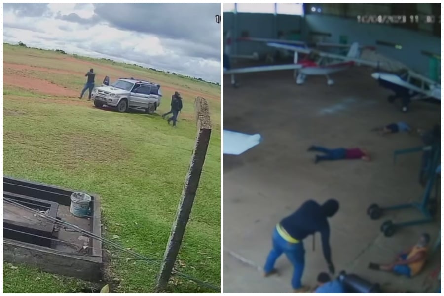 Porto Velho: Quadrilha armada rouba mais de R$1 milhão em Aeroclube - Veja Vídeo - News Rondônia