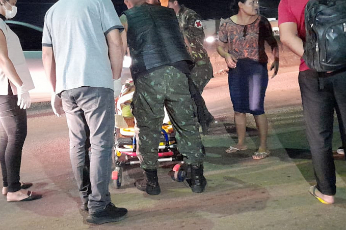 URGENTE: Motociclista sofre queda após atropelar cachorro na BR-364 em Porto Velho - News Rondônia