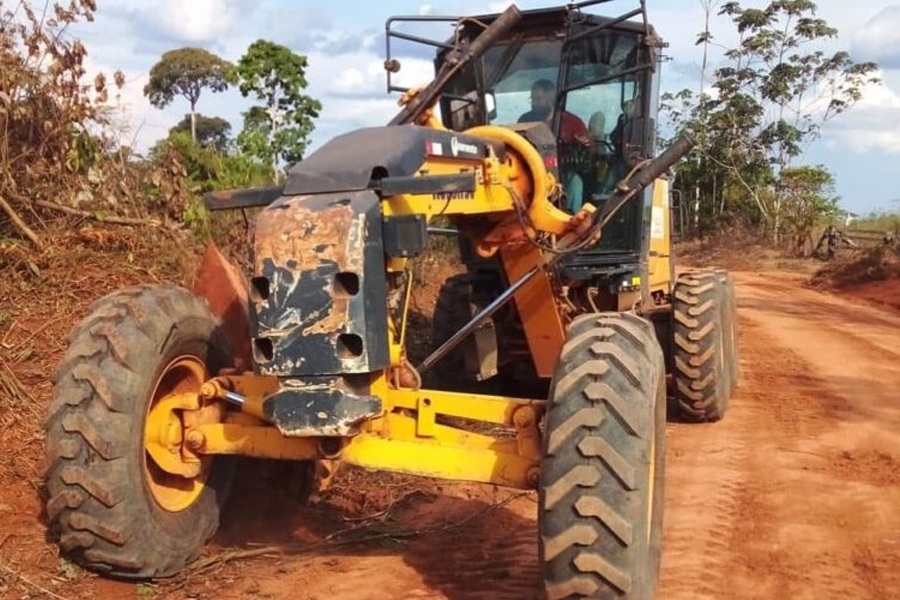 Semagric atende pedido do vereador Márcio Pacele e inicia recuperação de remais no distrito de Nova Califórnia - News Rondônia