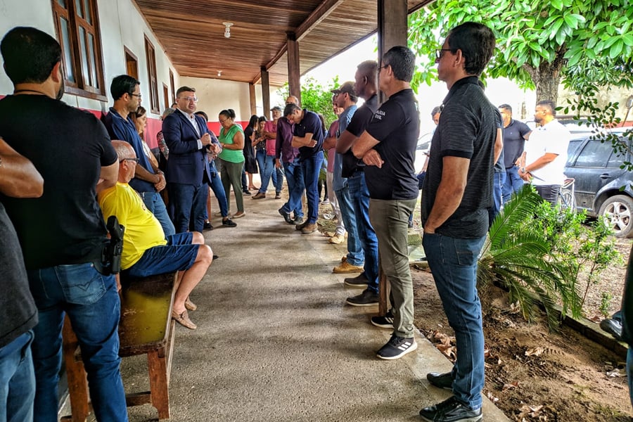 Diálogo: Ribeiro do Sinpol faz visita nas delegacias do interior do Estado - News Rondônia