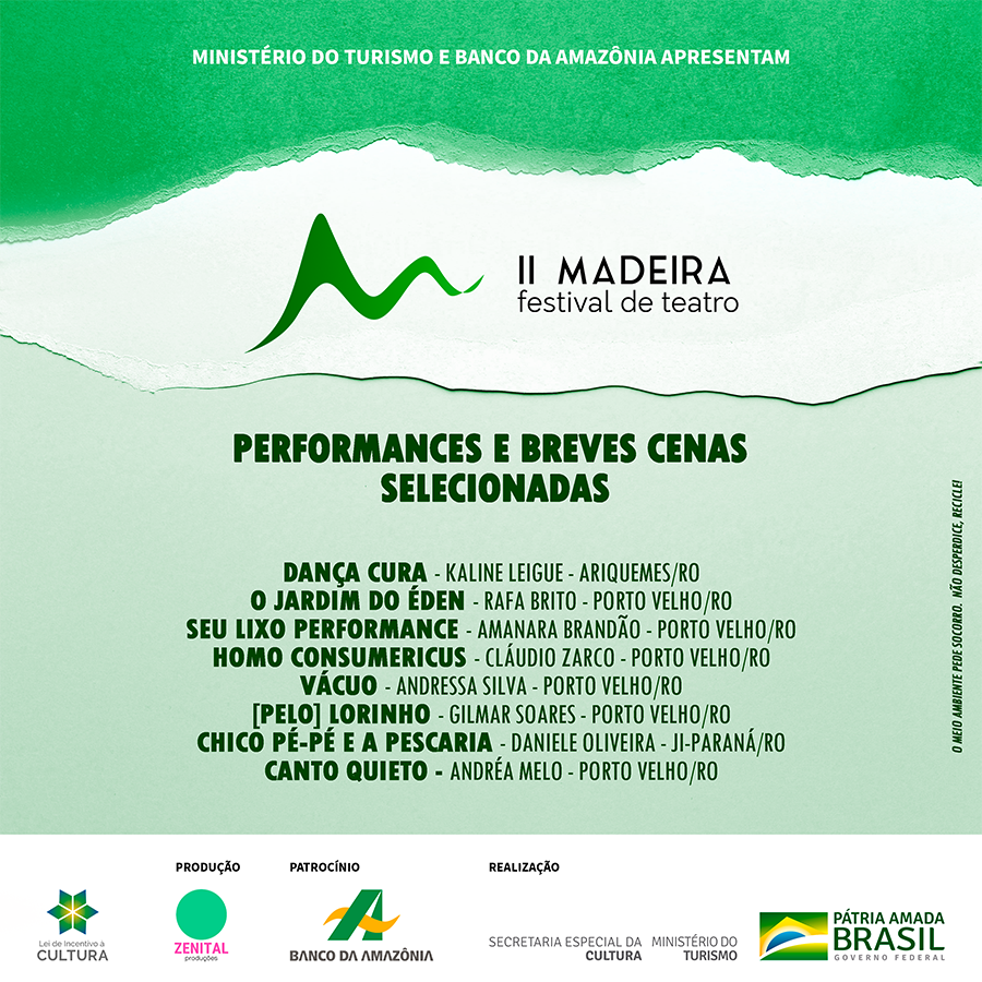 II Madeira Festival de Teatro será realizado em ambiente virtual - News Rondônia