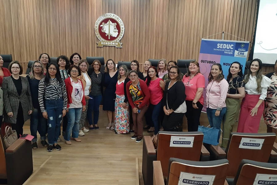 Violência contra a Mulher é debatida com integrantes da educação no MPRO - News Rondônia