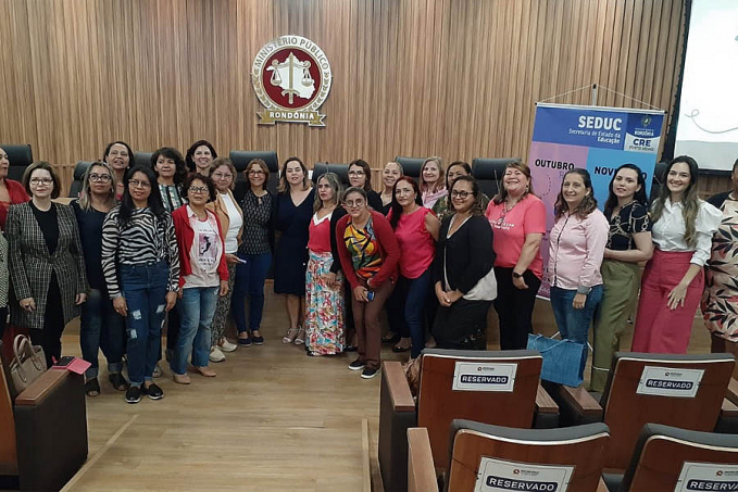 Violência contra a Mulher é debatida com integrantes da educação no MPRO - News Rondônia