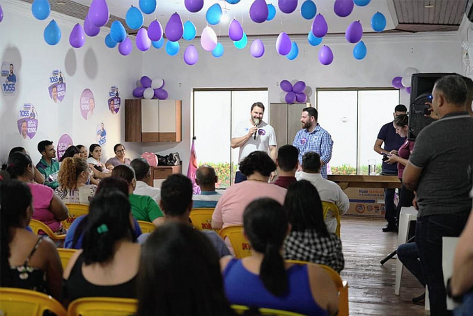 Campanha na rua: Alex Redano faz reuniões em Ji-Paraná e Cacoal com candidatos a deputado federal e apoiadores - News Rondônia