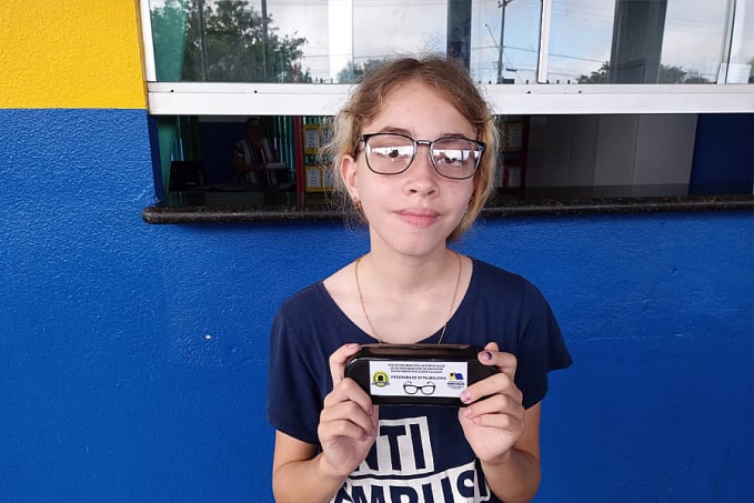 Óculos de correção de grau são entregues a alunos da Zona Rural - News Rondônia
