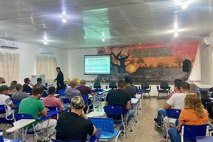 Sejus realiza palestra sobre ética profissional na administração pública para policiais penais do Gape - News Rondônia