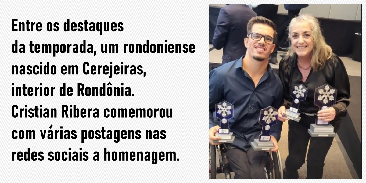 Atleta rondoniense é agraciado com homenagens em cerimônia da CBDN - News Rondônia