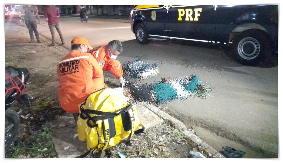 Acidente Urgente: Colisão entre motoboys no centro de Porto Velho resulta em ferido - News Rondônia