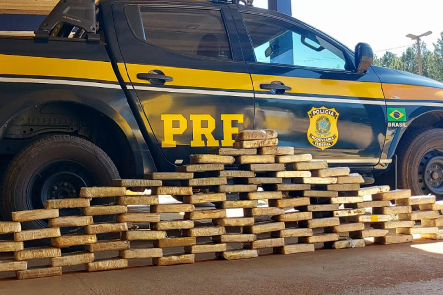 Em Rondônia, PRF apreende quase 110 KG de Cocaína - News Rondônia