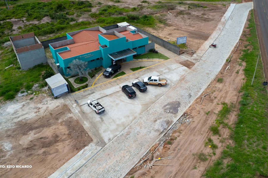 Obra de calçamento na UBS Salete Cordeiro no distrito do Guaporé, em Chupinguaia, está em ritmo acelerado - News Rondônia