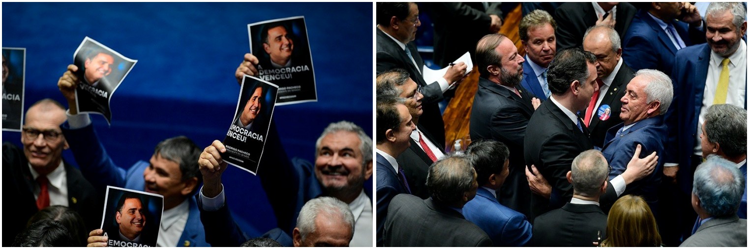 Rodrigo Pacheco é reeleito presidente do senado federal por 49 votos a 32 - News Rondônia