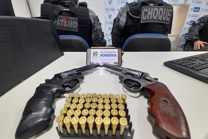 SATURARE - Apenado é preso com duas armas e munições em mochila no Morar Melhor - News Rondônia