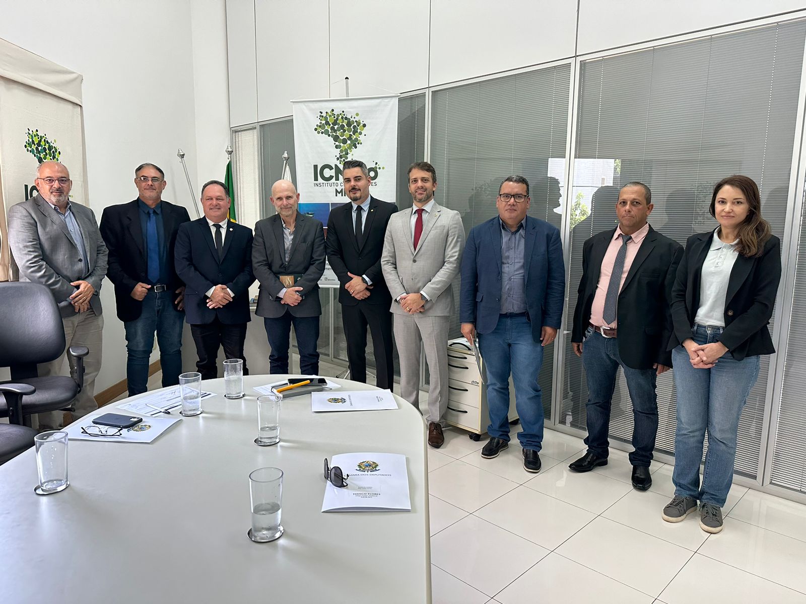 Presidente do ICMBIO recebe o deputado federal Thiago Flores para tratar de assentamentos na região de Buritis - News Rondônia