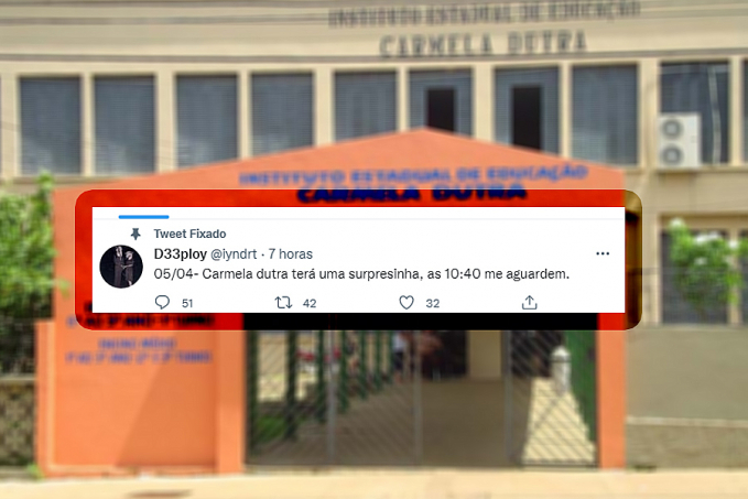 NO TWITTER - Perfil mostra armas e promete massacre na Escola Carmela Dutra, nesta terça (5) - News Rondônia