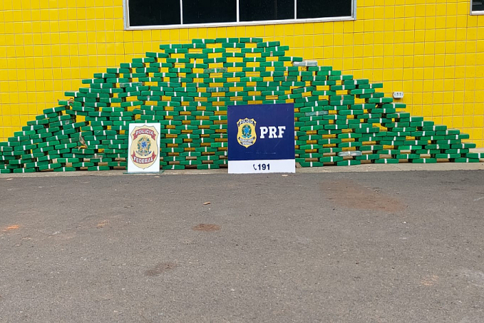 Em Vilhena, PRF e PF apreendem 309 KG de Cocaína - News Rondônia