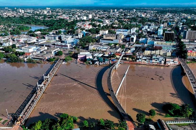 [Atualização] Rio Acre baixa nível em Rio Branco, mas milhares de pessoas ainda estão desabrigadas - News Rondônia