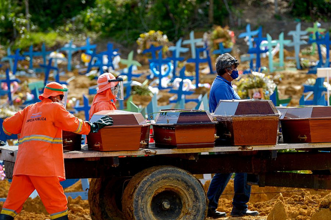 Brasil chega à marca de 700 mil mortes por covid-19 - News Rondônia