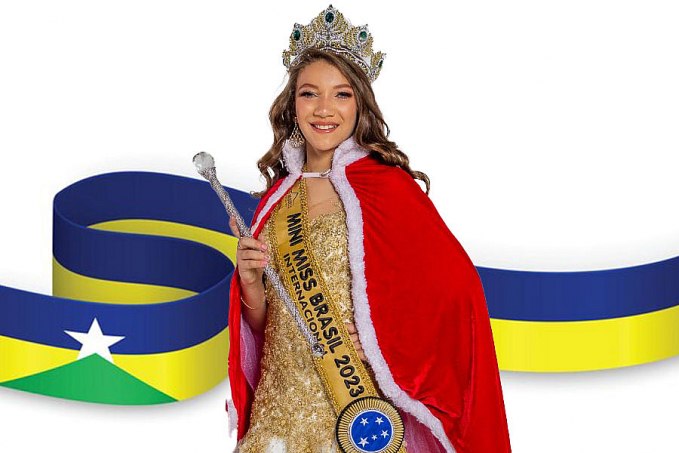 Jovem Talento de Porto Velho: Aghata Costa de Jesus, nossa Mini Miss Brasil, concorre ao Título Internacional em Portugal - News Rondônia