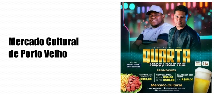 Agenda News: A melhor programação para ouvir boa música, comer e beber - News Rondônia