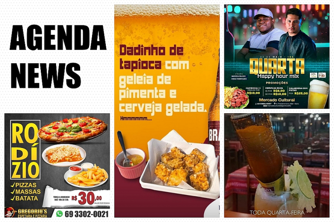 Agenda News: A melhor programação para ouvir boa música, comer e beber - News Rondônia
