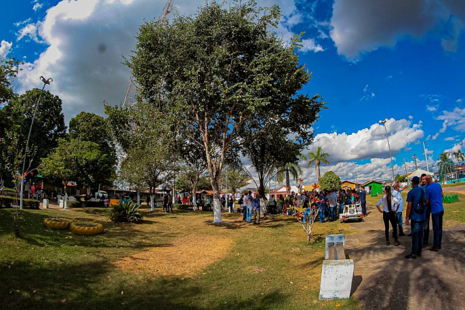 Vale do Paraíso vai ter praça revitalizada e recebe obras de melhoria do asfalto com recursos do Governo de Rondônia - News Rondônia