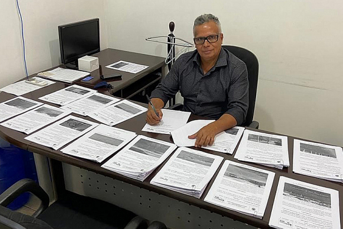 Vereador Valtinho Canuto tem pedido atendido pela SEMUSB para serviço na Rua Padre Moreti - News Rondônia