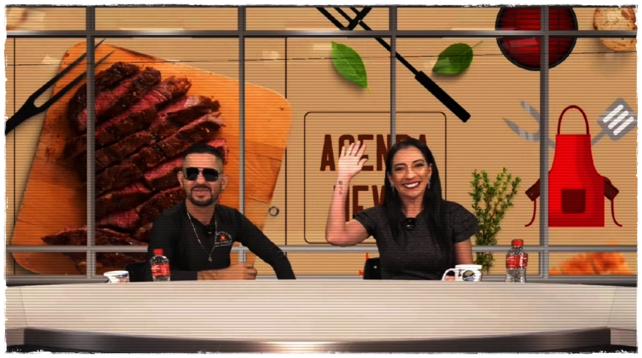 Agenda News: Confira a entrevista com Ney, o Churrasqueiro das Estrelas, por Renata Camurça - News Rondônia
