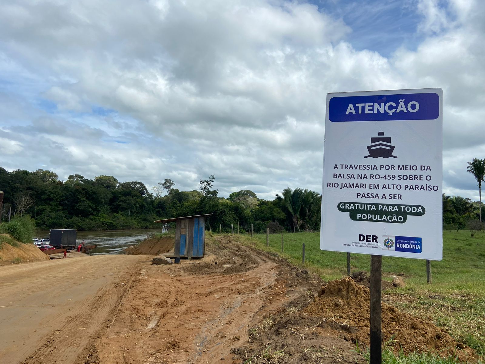 Deputado Pedro Fernandes anuncia gratuidade na travessia da balsa de Alto Paraíso - News Rondônia
