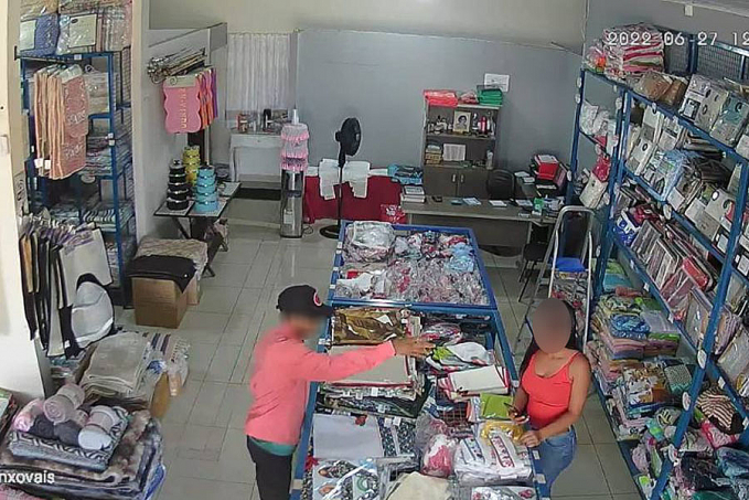 homem é flagrado por câmeras de monitoramento cometendo furto em loja de enxovais, em Vilhena - News Rondônia