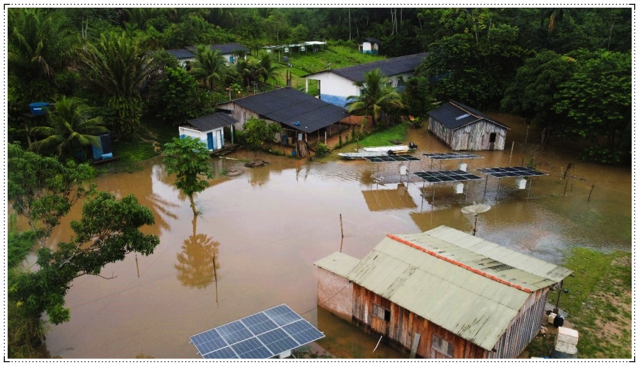 Rio Jacy transborda e ameaça indígenas Karipuna - News Rondônia