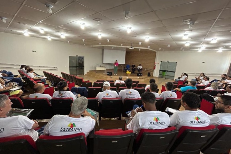 Examinadores de trânsito do Detran Rondônia passam por capacitação - News Rondônia