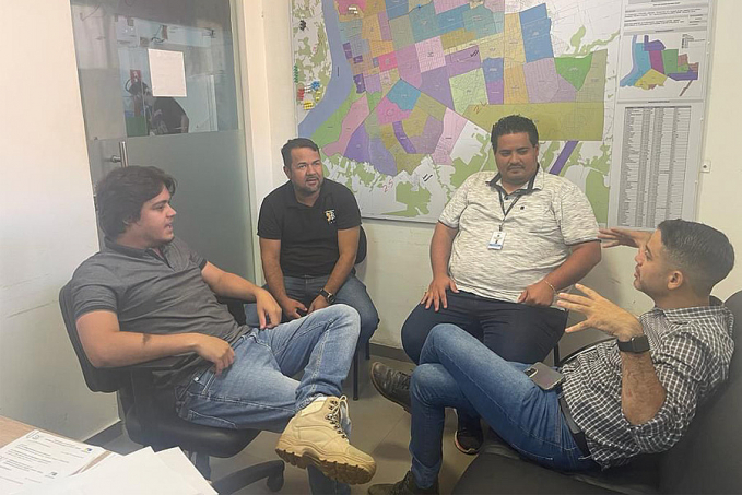 Vereador Raí Ferreira visita EMDUR e pede iluminação para o bairro Areal - News Rondônia