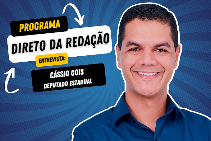 Direto da Redação entrevista: Cássio Gois - deputado estadual - News Rondônia