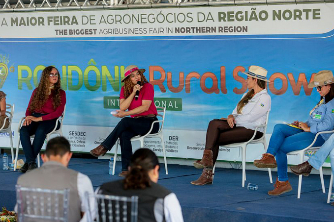 Força feminina no agronegócio rondoniense é tema de 'Talk Show' na 9ª Rondônia Rural Show Internacional - News Rondônia