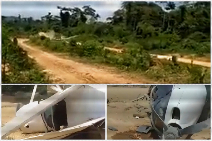 Queda de avião em garimpo mostra o perigo das pistas clandestinas - News Rondônia