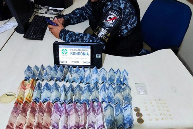 PM acaba com mais um comércio de drogas que funcionava atrás da Rodoviária de Ji-Paraná - News Rondônia
