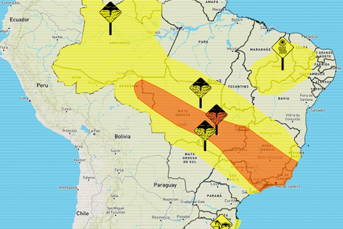 Início da primavera pode ser marcado por chuvas pontuais em Rondônia, Acre e Amazonas - News Rondônia