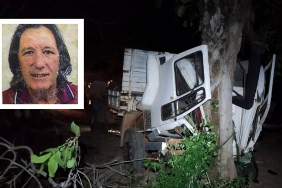 Caminhoneiro perde controle e morre após bater em árvore na Estrada do Manso - News Rondônia