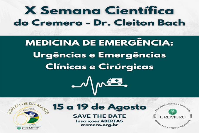 Cremero abre inscrições para X Semana Científica com o tema Medicina de Emergência - News Rondônia