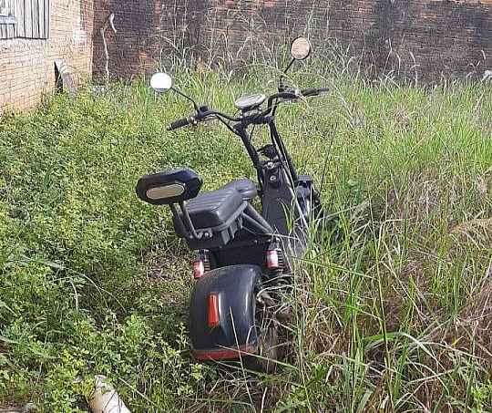 ARIQUEMES  Polícia Militar recupera Moto Elétrica furtada - News Rondônia