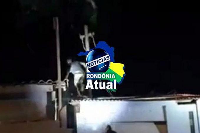 ALUCINADO: Homem corre por telhados durante madrugada em Ji-Paraná - News Rondônia