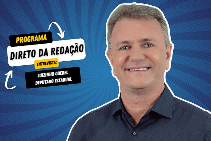 Direto da redação entrevista: Dep. Estadual Luizinho Goebel - News Rondônia