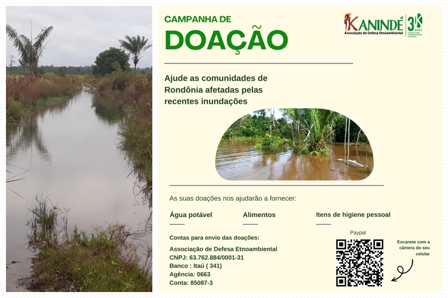 Comunidades indígenas e extrativistas atingidas por cheias recebem cestas básicas e produtos de limpeza; saiba como doar - News Rondônia